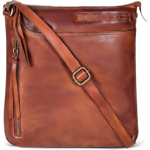 Leather Crossbody Bags for Women - Ladies Sling Handbags - Medium Cross body - Picture 7 of 7